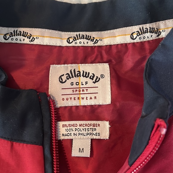 Callaway golf vest Men’s M Red - Picture 2 of 14